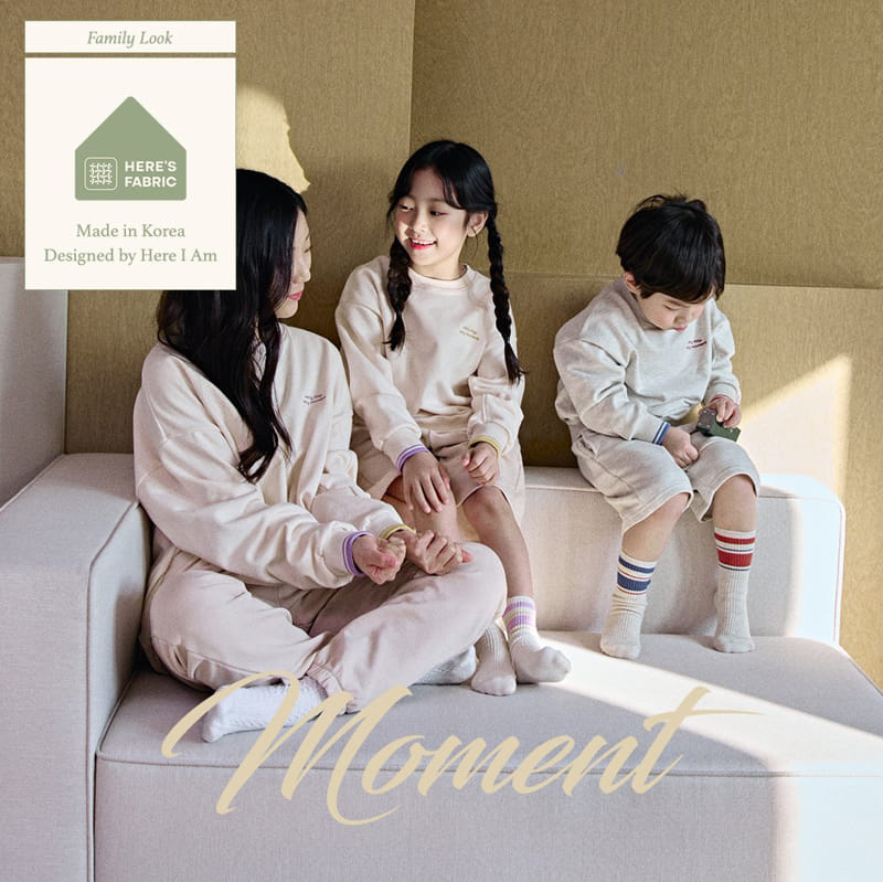 Here I Am - Korean Children Fashion - #discoveringself - Moment Sweatshirt With Adult