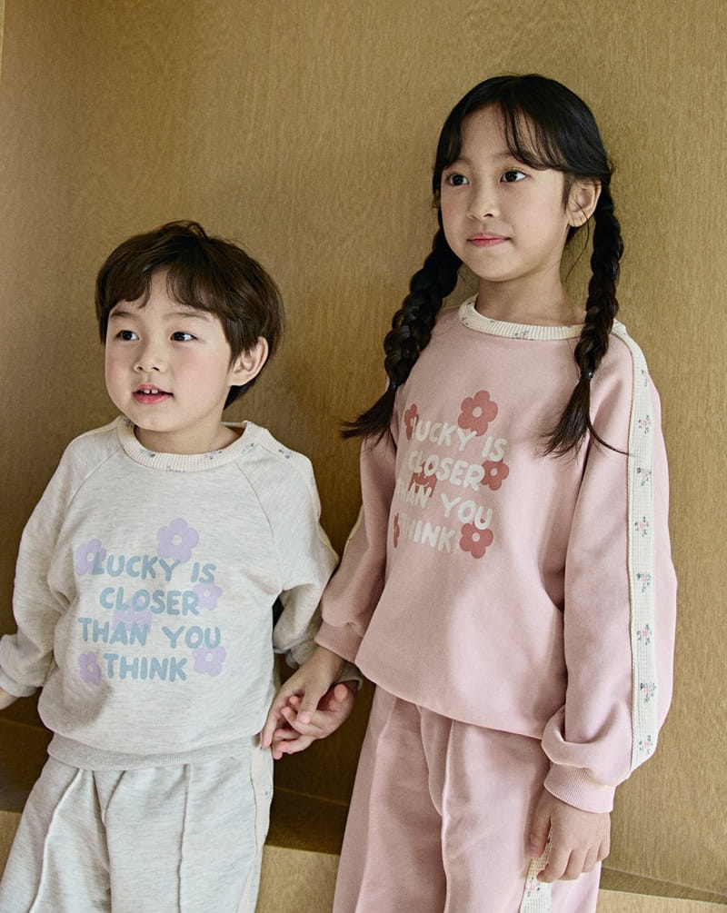Here I Am - Korean Children Fashion - #minifashionista - Flower Lauder Top Bottom Set - 3