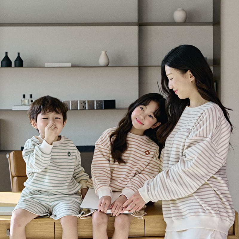 Here I Am - Korean Children Fashion - #minifashionista - Better ST Top Bottom Set With Adult - 10