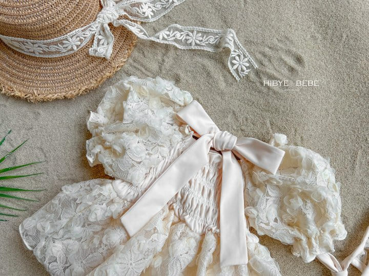 Hi Byebebe - Korean Baby Fashion - #babyboutique - Rose Lace Swim Suit Set - 8