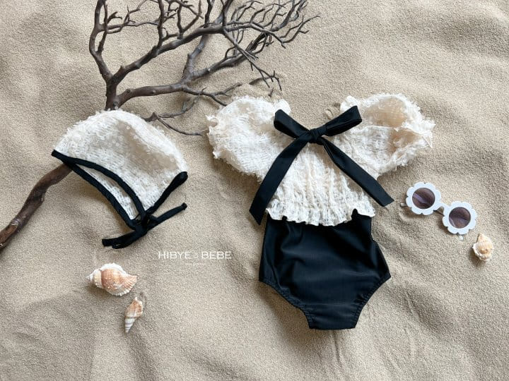 Hi Byebebe - Korean Baby Fashion - #babyboutique - Modern Lace Swim Suit Set With Mom - 7
