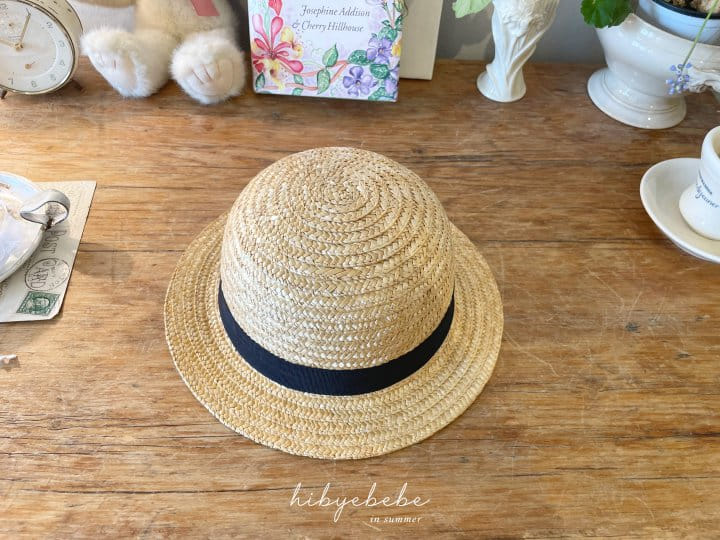 Hi Byebebe - Korean Baby Fashion - #babyboutique - Bebe 24 Perer Pan Straw Hat - 5
