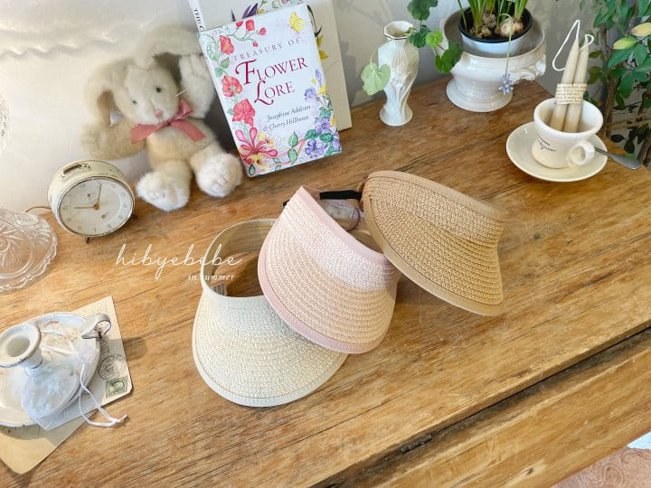Hi Byebebe - Korean Baby Fashion - #babyboutique - Bebe 24 Dol Dol Dol Straw Sun Cap - 2