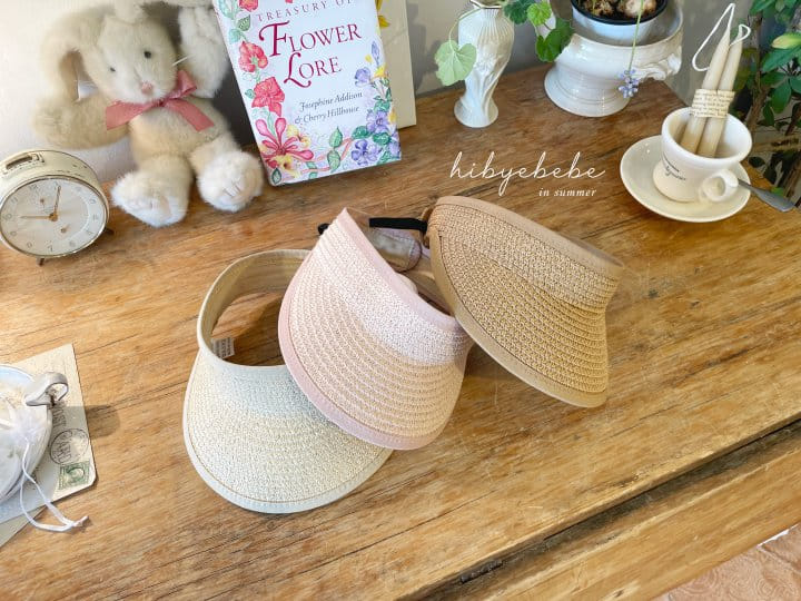 Hi Byebebe - Korean Baby Fashion - #babyboutique - Bebe 24 Dol Dol Dol Straw Sun Cap - 3