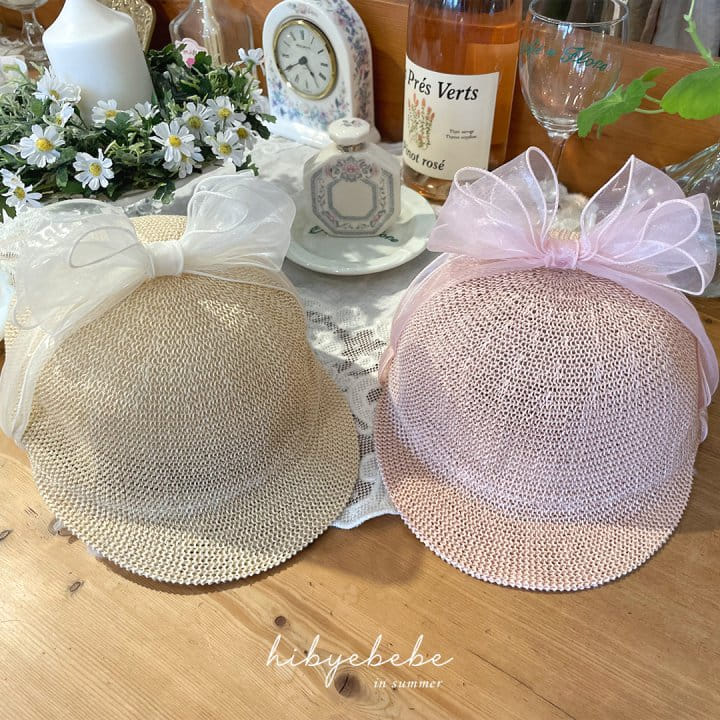 Hi Byebebe - Korean Baby Fashion - #babyboutique - Bebe 24 Ribbon Jisa Hat