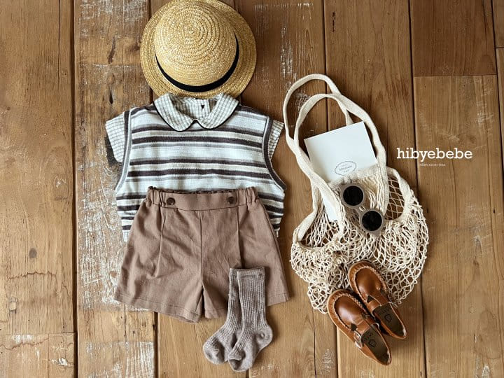 Hi Byebebe - Korean Baby Fashion - #babyboutique - Bebe Dou ST Knit Vest - 7