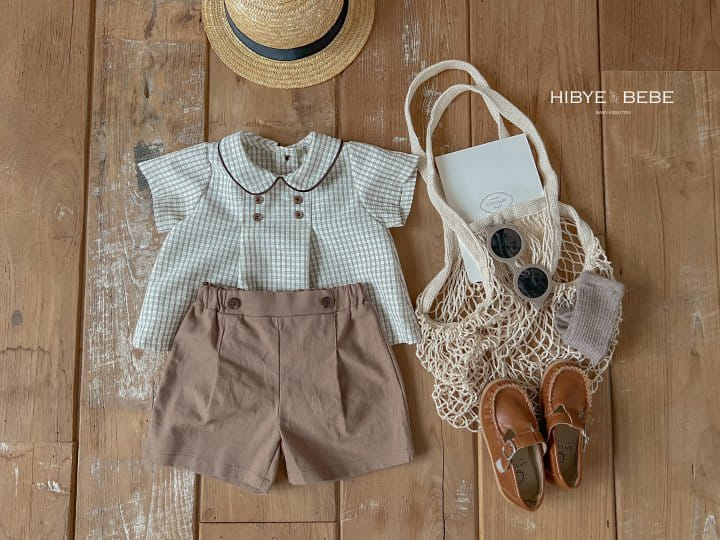 Hi Byebebe - Korean Baby Fashion - #babyboutique - Bebe Moment Check Body Suit - 8