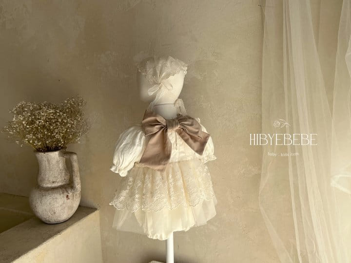 Hi Byebebe - Korean Baby Fashion - #smilingbaby - Bebe Adela Lace Ribbon Bib - 4