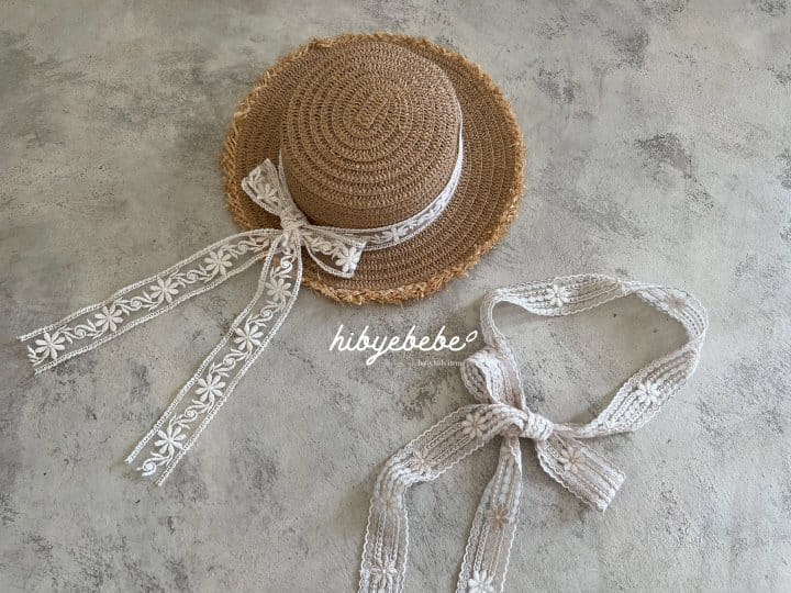 Hi Byebebe - Korean Baby Fashion - #babyboutiqueclothing - Bebe Earl Grey Straw Hat