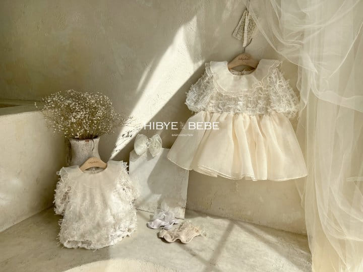 Hi Byebebe - Korean Baby Fashion - #babyboutiqueclothing - Bebe Astley Ribbon One-Piece