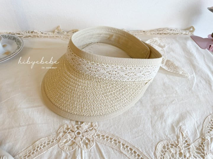 Hi Byebebe - Korean Baby Fashion - #babyfever - Bebe 24 Rollin Lace Sun Cap - 6