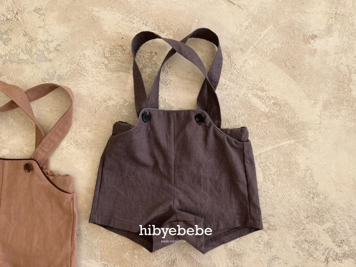 Hi Byebebe - Korean Baby Fashion - #babyfever - Bebe Cozy Linen Dungarees - 7