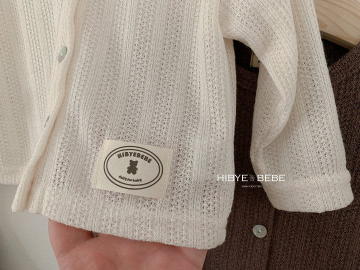 Hi Byebebe - Korean Baby Fashion - #babyfever - Bebe Cool Mesh Knit Cardigan - 3