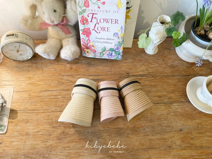 Hi Byebebe - Korean Baby Fashion - #babygirlfashion - Bebe 24 Dol Dol Dol Straw Sun Cap - 8