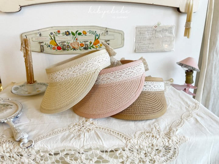 Hi Byebebe - Korean Baby Fashion - #babygirlfashion - Bebe 24 Rollin Lace Sun Cap - 7