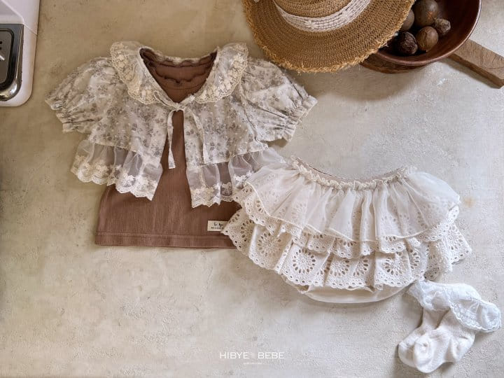 Hi Byebebe - Korean Baby Fashion - #babygirlfashion - BebeAdria Frill Sleeveless Tee - 9