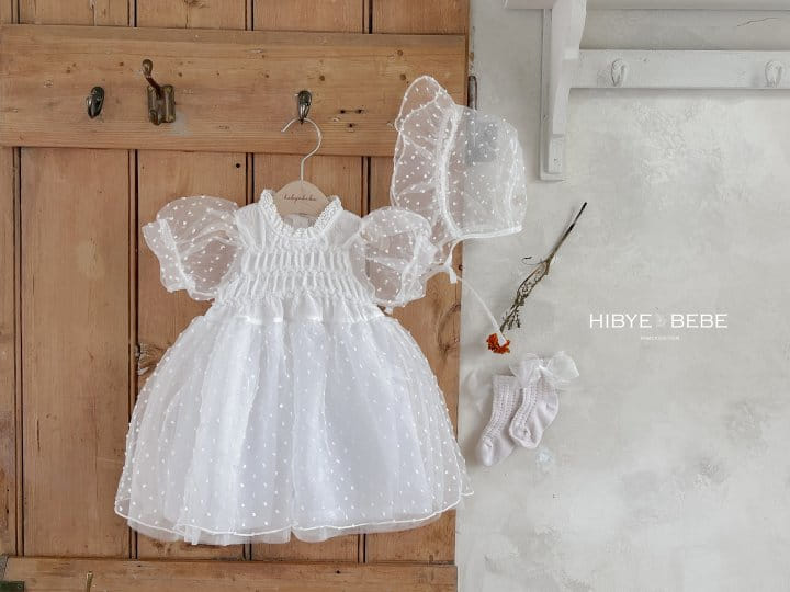 Hi Byebebe - Korean Baby Fashion - #babygirlfashion - Bebe Alina Snow Flower One-Piece - 3