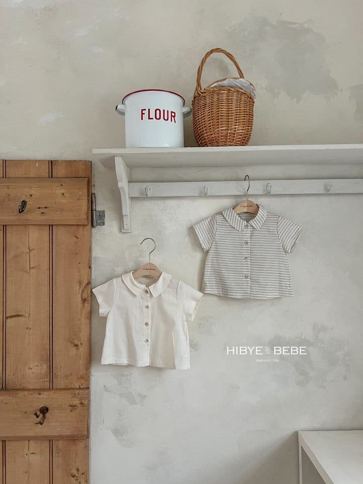 Hi Byebebe - Korean Baby Fashion - #babylifestyle - Bebe Only Collar Shirt - 3