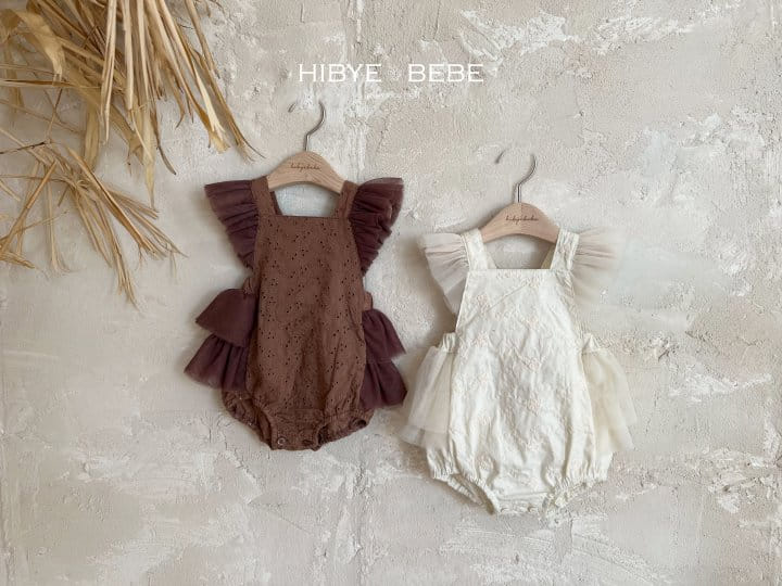 Hi Byebebe - Korean Baby Fashion - #babyoninstagram - Bebe Pure Embroidery Dungarees - 2