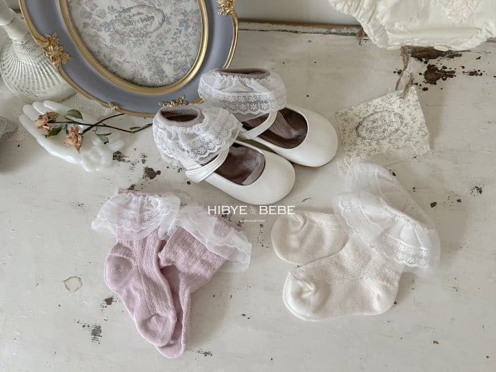 Hi Byebebe - Korean Baby Fashion - #babyootd - Bebe Lace Socks 3types Set - 2