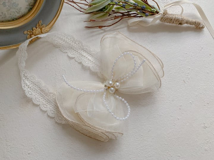 Hi Byebebe - Korean Baby Fashion - #babyoninstagram - BebeGold Color Ribbon Band - 4