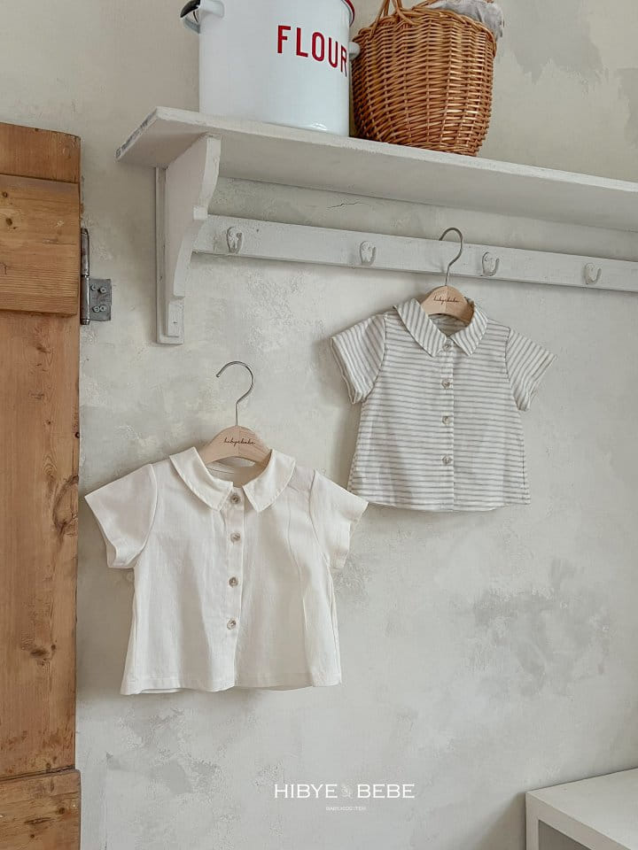 Hi Byebebe - Korean Baby Fashion - #babyootd - Bebe Only Collar Shirt - 5