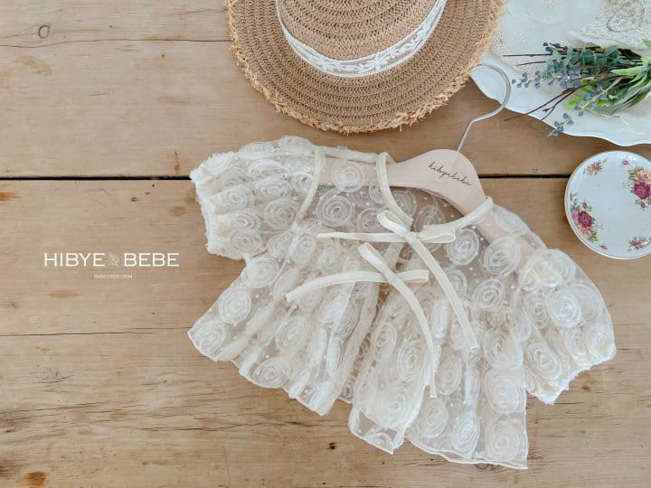Hi Byebebe - Korean Baby Fashion - #babyoninstagram - Bebe Rose Lace Bolero  - 4