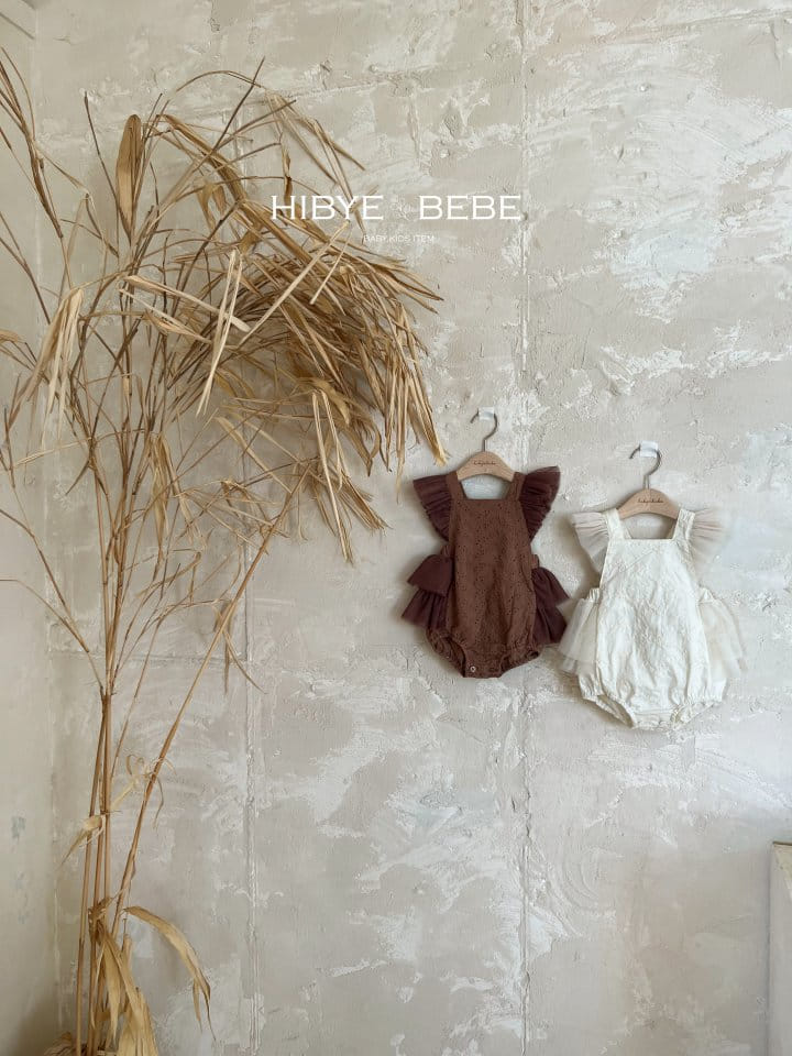 Hi Byebebe - Korean Baby Fashion - #babyootd - Bebe Pure Embroidery Dungarees - 3