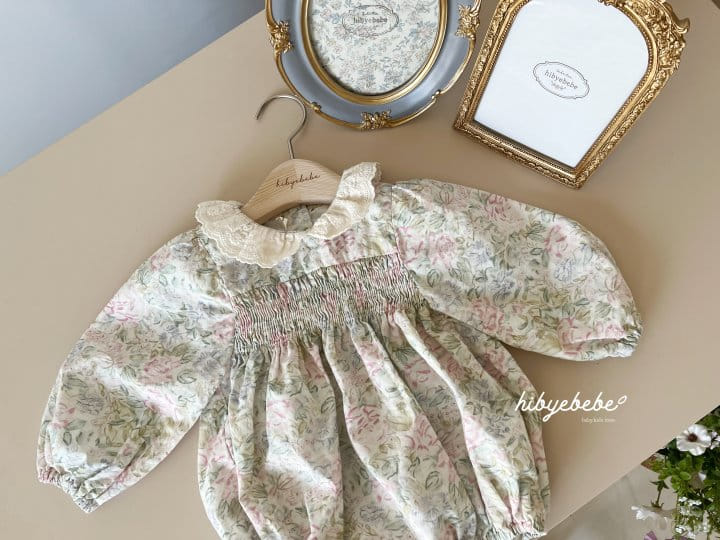 Hi Byebebe - Korean Baby Fashion - #babyoutfit - Lica Smocking Body Suit