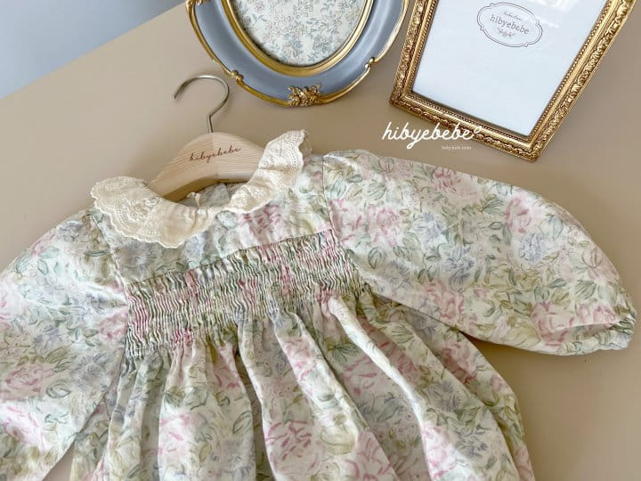Hi Byebebe - Korean Baby Fashion - #babyoutfit - Lica Smocking Body Suit - 2