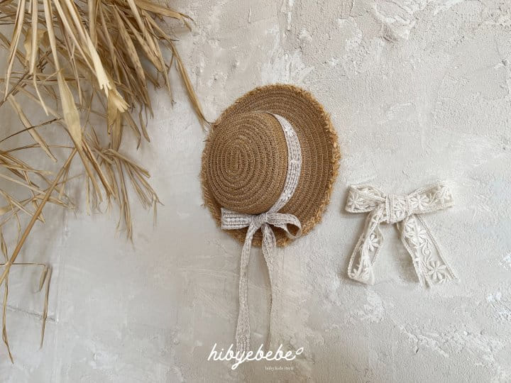 Hi Byebebe - Korean Baby Fashion - #babyoutfit - Bebe Earl Grey Straw Hat - 9