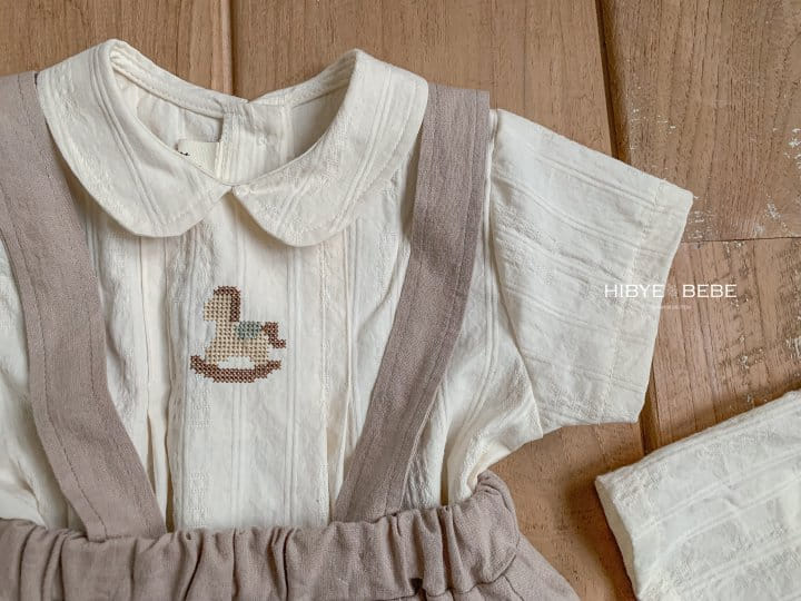 Hi Byebebe - Korean Baby Fashion - #babywear - Bebe Leo Embroidery Top Bottom Set - 7
