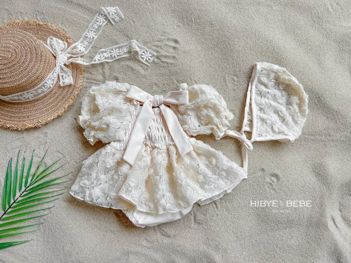Hi Byebebe - Korean Baby Fashion - #onlinebabyboutique - Rose Lace Swim Suit Set - 6