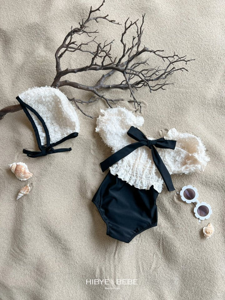 Hi Byebebe - Korean Baby Fashion - #onlinebabyshop - Modern Lace Swim Suit Set With Mom - 6