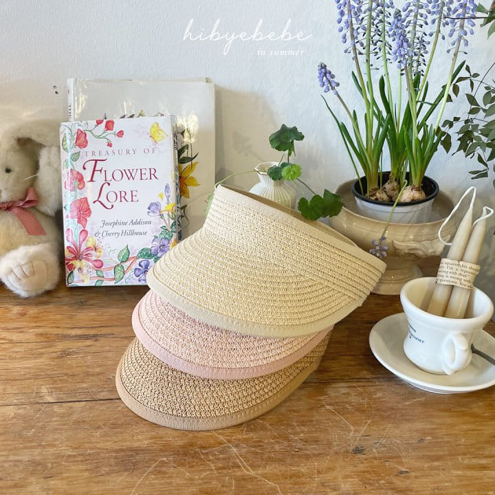 Hi Byebebe - Korean Baby Fashion - #onlinebabyshop - Bebe 24 Dol Dol Dol Straw Sun Cap
