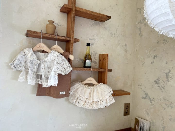 Hi Byebebe - Korean Baby Fashion - #onlinebabyshop - BebeAdria Frill Sleeveless Tee - 2