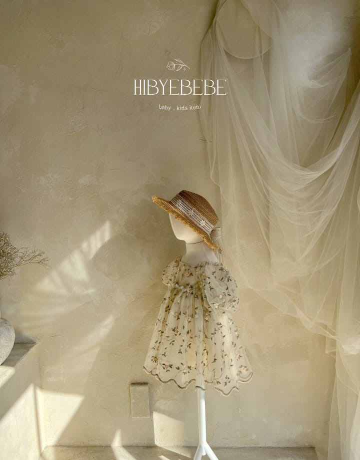 Hi Byebebe - Korean Baby Fashion - #onlinebabyshop - Bebe Andrea Embroidery One-Piece - 3