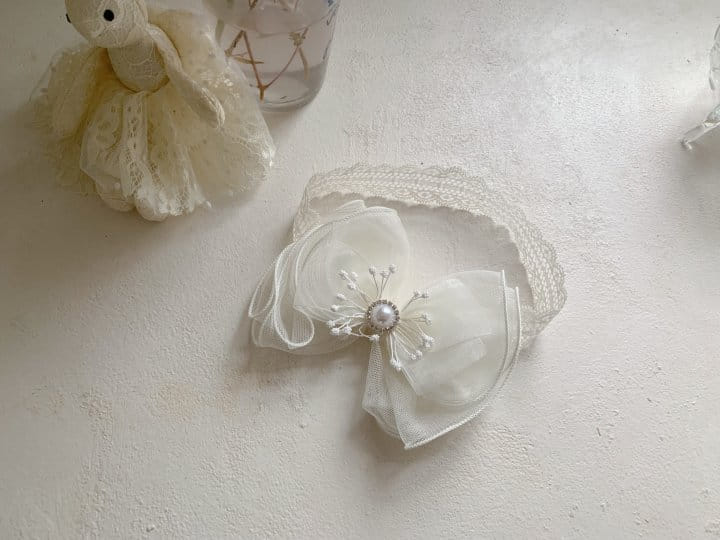 Hi Byebebe - Korean Baby Fashion - #smilingbaby - Bebe Pearl Tassel Hair Band - 9