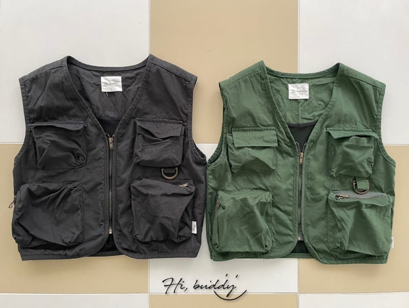 Hi Byebebe - Korean Children Fashion - #discoveringself - Utility Vest