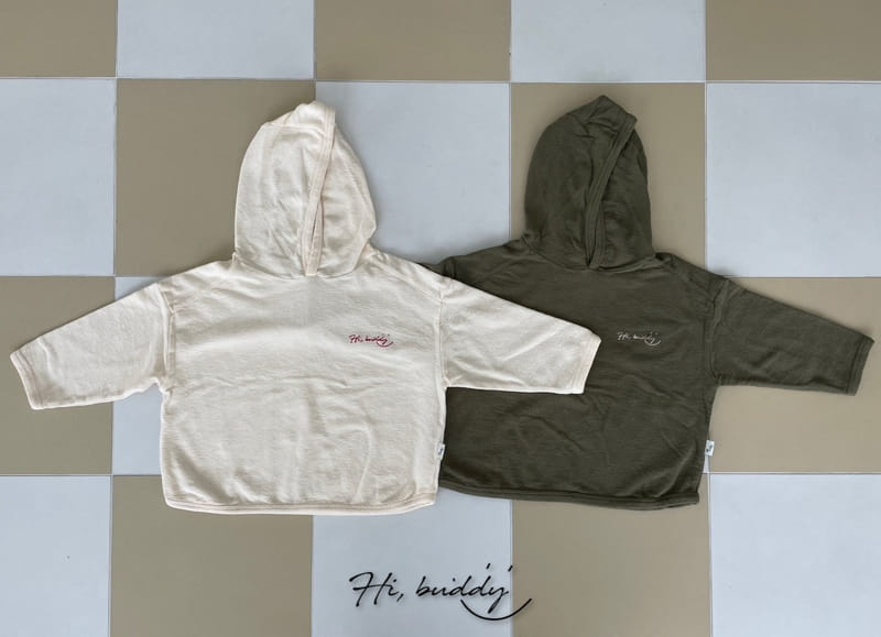 Hi Byebebe - Korean Children Fashion - #fashionkids - Embroidery Hoody Tee