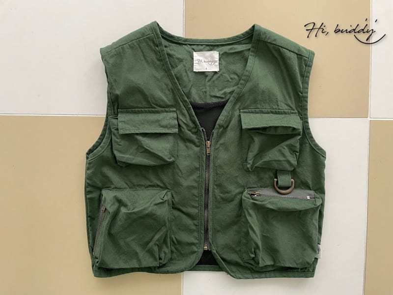 Hi Byebebe - Korean Children Fashion - #kidzfashiontrend - Utility Vest - 5
