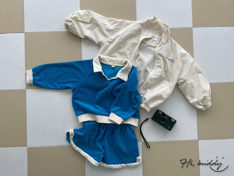 Hi Byebebe - Korean Children Fashion - #minifashionista - Terry Color Sweatshirt - 5