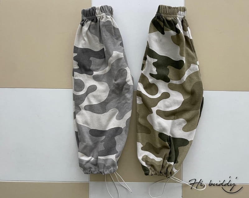 Hi Byebebe - Korean Children Fashion - #prettylittlegirls - Camo Terry Pants - 4