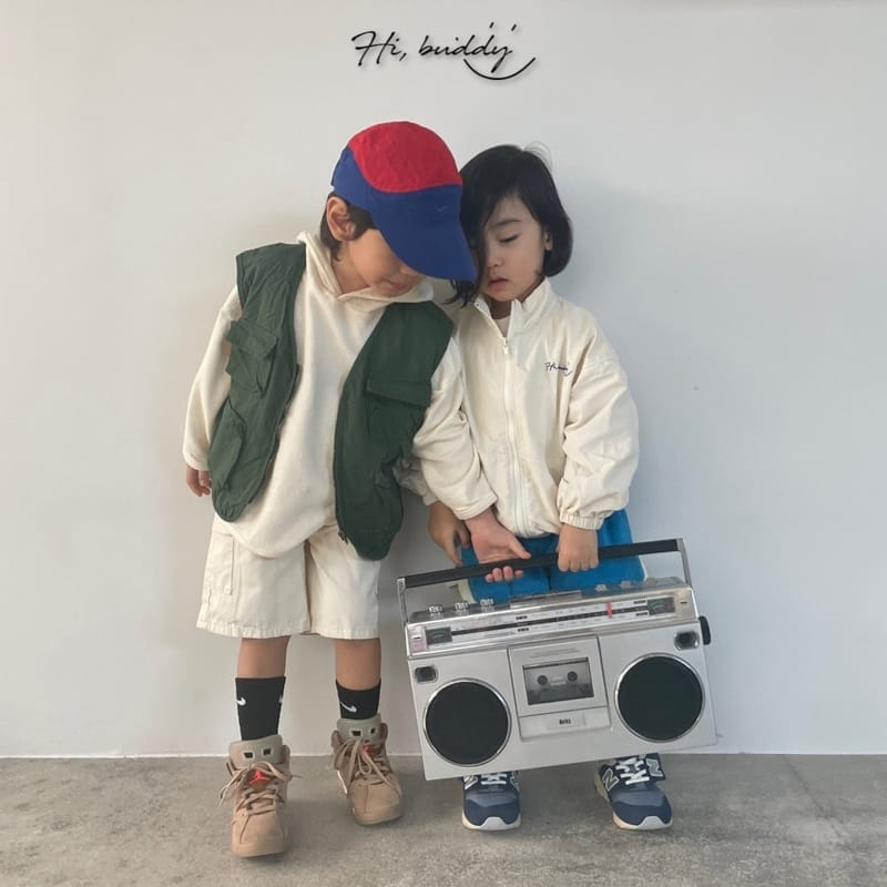 Hi Byebebe - Korean Children Fashion - #toddlerclothing - Embroidery Hoody Tee - 11
