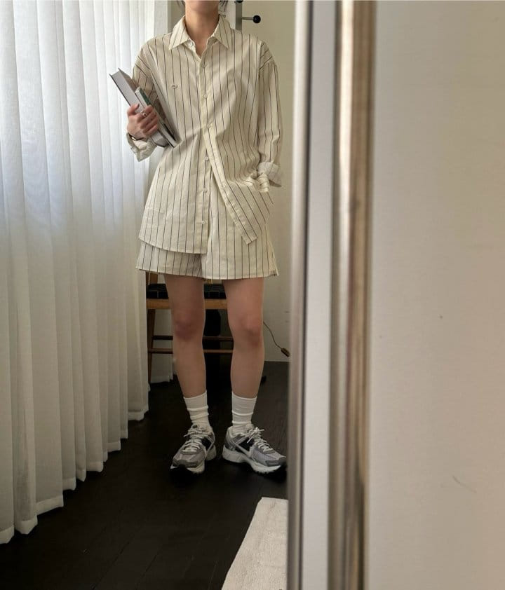 Hiyann - Korean Women Fashion - #momslook - Marine Shorts