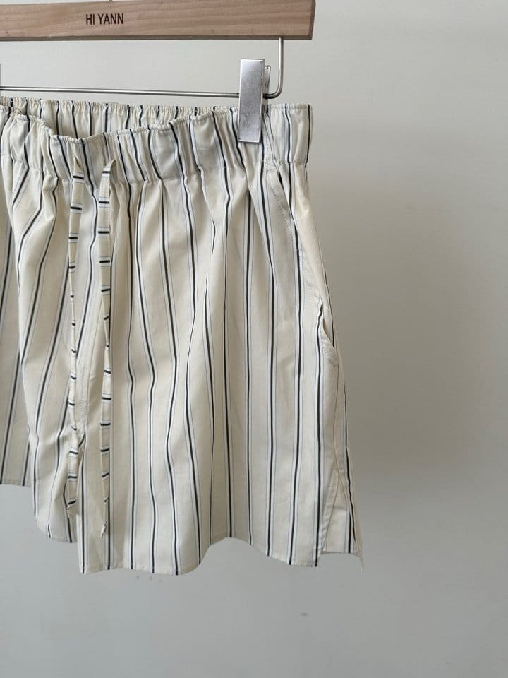 Hiyann - Korean Women Fashion - #momslook - Marine Shorts - 3