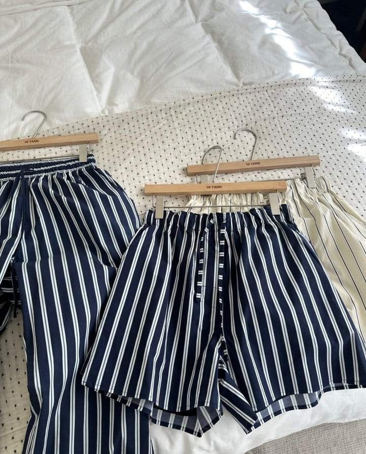 Hiyann - Korean Women Fashion - #momslook - Marine Shorts - 7