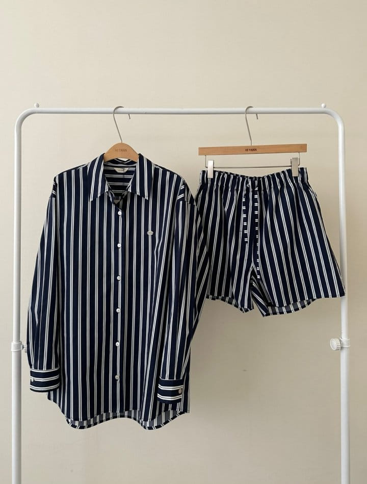 Hiyann - Korean Women Fashion - #momslook - Marine Shorts - 9