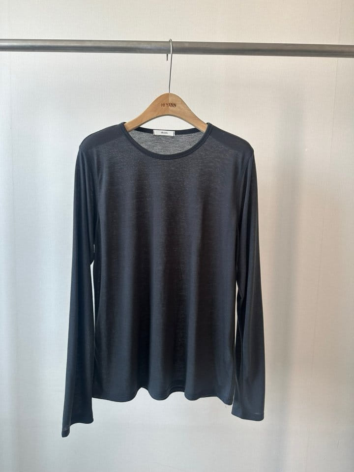 Hiyann - Korean Women Fashion - #shopsmall - Tencel Gai Piping Tee - 7