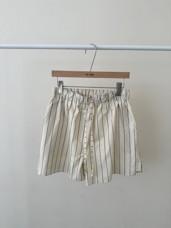 Hiyann - Korean Women Fashion - #womensfashion - Marine Shorts - 2